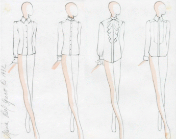 Designs for blouses