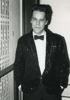 Buster Poindexter in sequin jacket